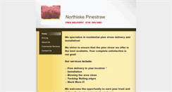 Desktop Screenshot of northlakepinestraw.com